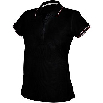 Kariban Womens/Ladies Contrast Short Sleeve Polo Shirt