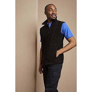 Kariban Mens Luca Fleece Gilet Jacket