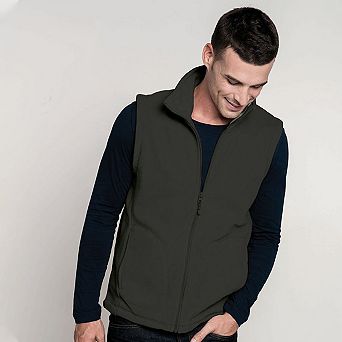 Kariban Mens Luca Fleece Gilet Jacket