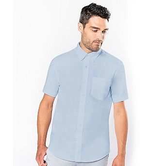 Kariban Mens Short Sleeve Easy Care Oxford Shirt