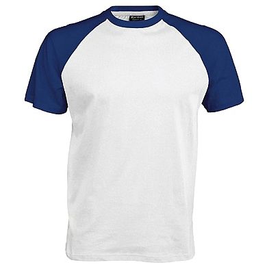 Kariban Mens Short Sleeve Baseball T-Shirt