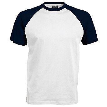 Kariban Mens Short Sleeve Baseball T-Shirt