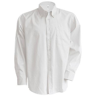 Kariban Mens Long Sleeve Easy Care Oxford Shirt