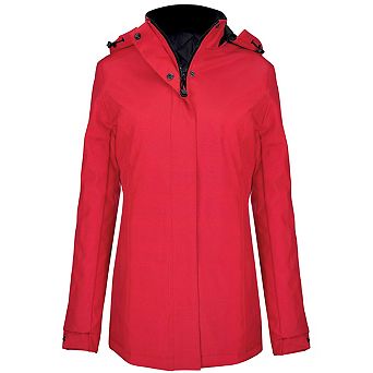 Kariban Womens/Ladies Hooded Parka Jacket