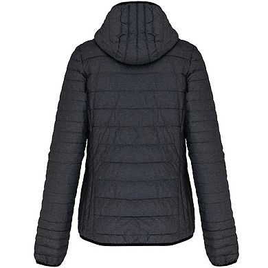 Kariban Womens/Ladies Lightweight Hooded Padded Jacket