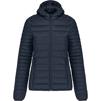 Kariban Womens/Ladies Lightweight Hooded Padded Jacket