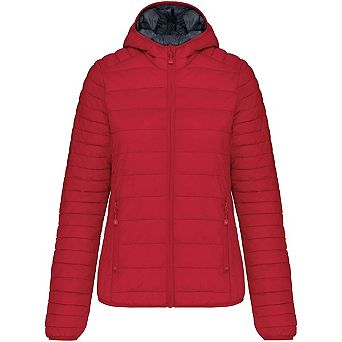Kariban Womens/Ladies Lightweight Hooded Padded Jacket