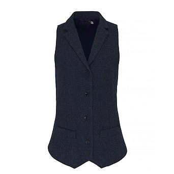 Premier Womens/Ladies Herringbone Waistcoat