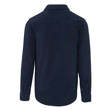 Kariban Mens Sherpa Lined Fleece Overshirt