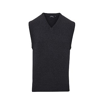Premier Mens Knitted Sleeveless Sweater Vest