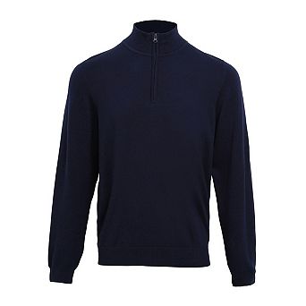 Premier Mens Zip Neck Sweatshirt