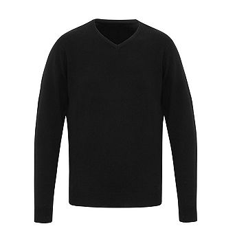 Premier Mens Essential Acrylic V Neck Sweatshirt