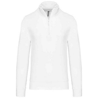 Kariban Mens Zip Neck Sweatshirt