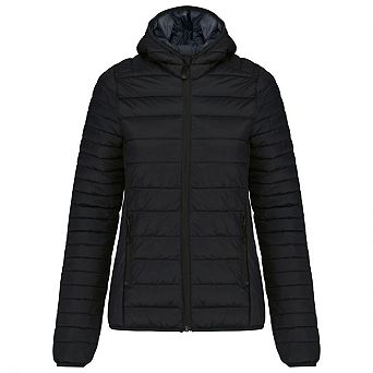 Kariban Womens/Ladies Lightweight Hooded Padded Jacket