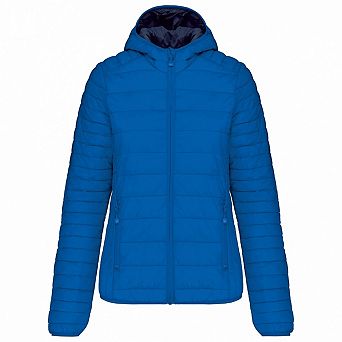 Kariban Womens/Ladies Lightweight Hooded Padded Jacket