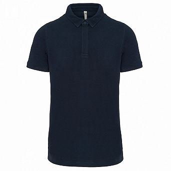 Kariban Mens Piqué Stud Front Polo Shirt