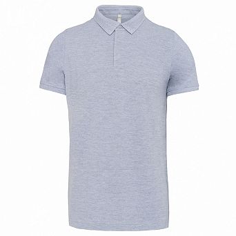 Kariban Mens Piqué Stud Front Polo Shirt