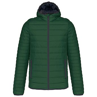 Kariban Mens Lightweight Hooded Padded Jacket