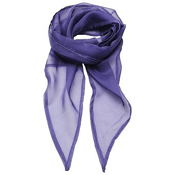 Premier Unisex Adult Colours Chiffon Scarf