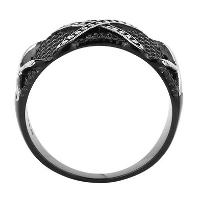 Alamode Black Ion Plating Crossover Ring