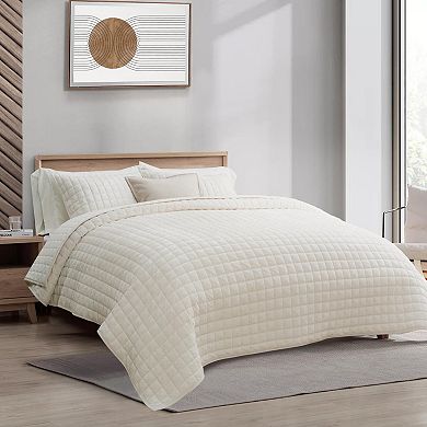 Extra-Large Lightweight Velvet Duvet Cover Set With Pillowcases
