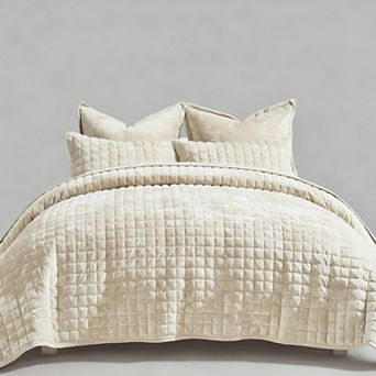 Extra-Large Lightweight Velvet Duvet Cover Set With Pillowcases