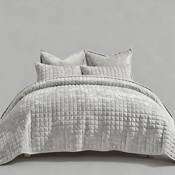 Extra-Large Lightweight Velvet Duvet Cover Set With Pillowcases
