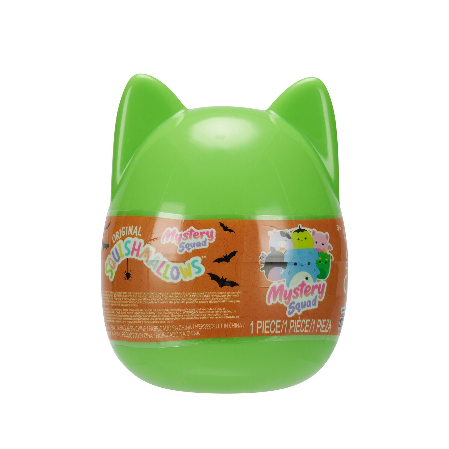 Детская мягкая игрушка Squishmallows Mystery Squad 4-inch Blind Capsules Plush Toy - Styles May Vary