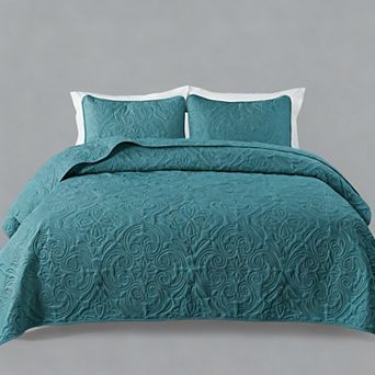 Extra-Large Bed Cover With 2 Pillowcases, Lightweight