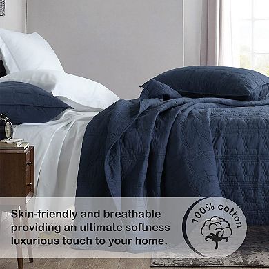 Bedspread Set, 3 Pieces,Reversible