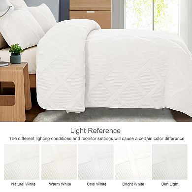 The Bedspread Comes With 2 Pillowcases,Suitable For Use In All Seasons