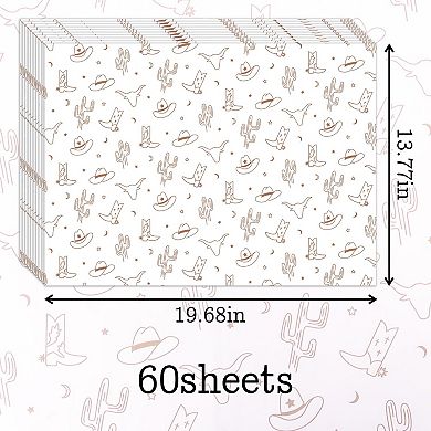 60 tissues 14x20 inch gift bags birthday party