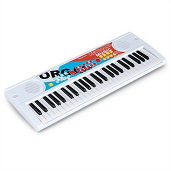 Kids Electronic Keyboard with Mic, 8 Tones, Rhythms