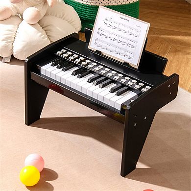 Kids Digital Piano with Lighted Teaching Mode, 6 Tones, Demo Songs
