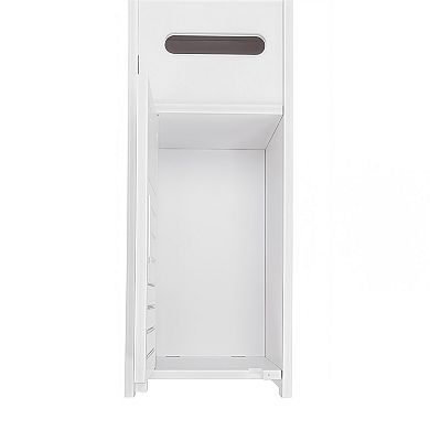 Waterproof Narrow Bathroom Storage Shelf with Drawer Organizer