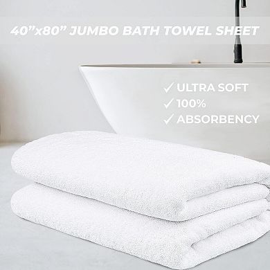 40x80 Oversized Bath Sheet Extra Large Towels For Bathroom Bathsheet