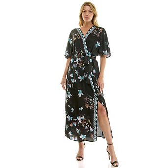 Women's Figueroa & Flower Short Sleeve Midi Dress