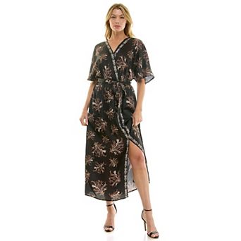 Women's Figueroa & Flower Short Sleeve Midi Dress