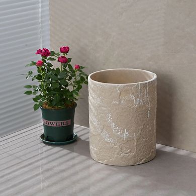 8 Piece Desert Stone Resin Bathroom Set