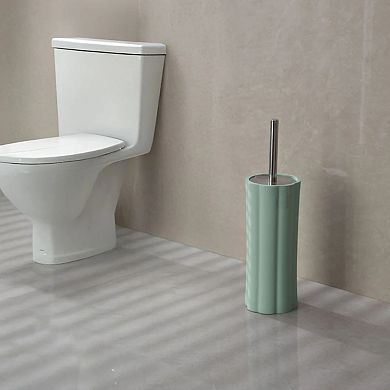 7 Piece Pedal Sage Resin Bathroom Set