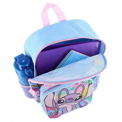 U.P.D., INC Girl's 16 inch Stitch and Angela Backpack and Lunchbox Set