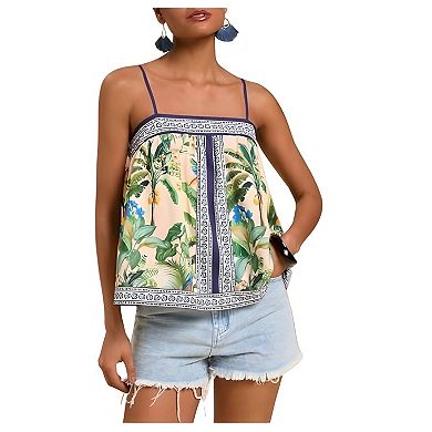 Women’s Tropical Print Cami