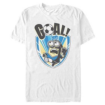 Men's Despicable Me Minion Goal! Graphic Tee