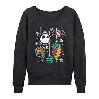 Women's Disney's The Nightmare Before Christmas French Terry Long Sleeve Tee