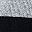 Vera Blk Wht Plaited