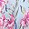 Light Blue Pink Floral
