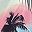 Ombre Palm Print