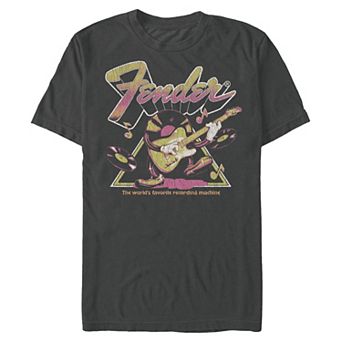 Men's Fender Dancing Record Graphic Tee