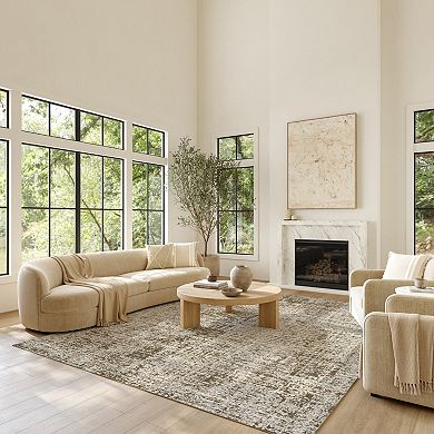 Nourison Gentle Framework Abstract Indoor Area Rug
