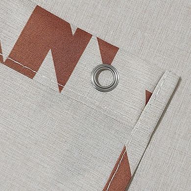 71x71 Shower Curtain Set with 12 Hooks, Linen Blend Fabric, Easy Installation, Decorative
